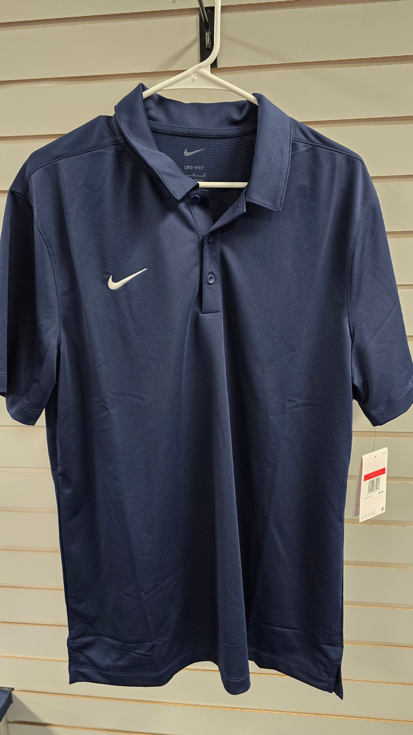 Nike Dri-Fit Polo - Navy WC Wolves on Sleeve