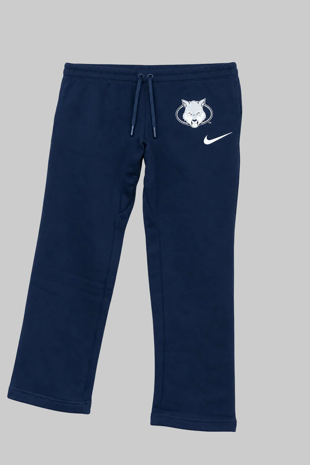 Youth Sweatpants - Nike Wolf Head - Navy