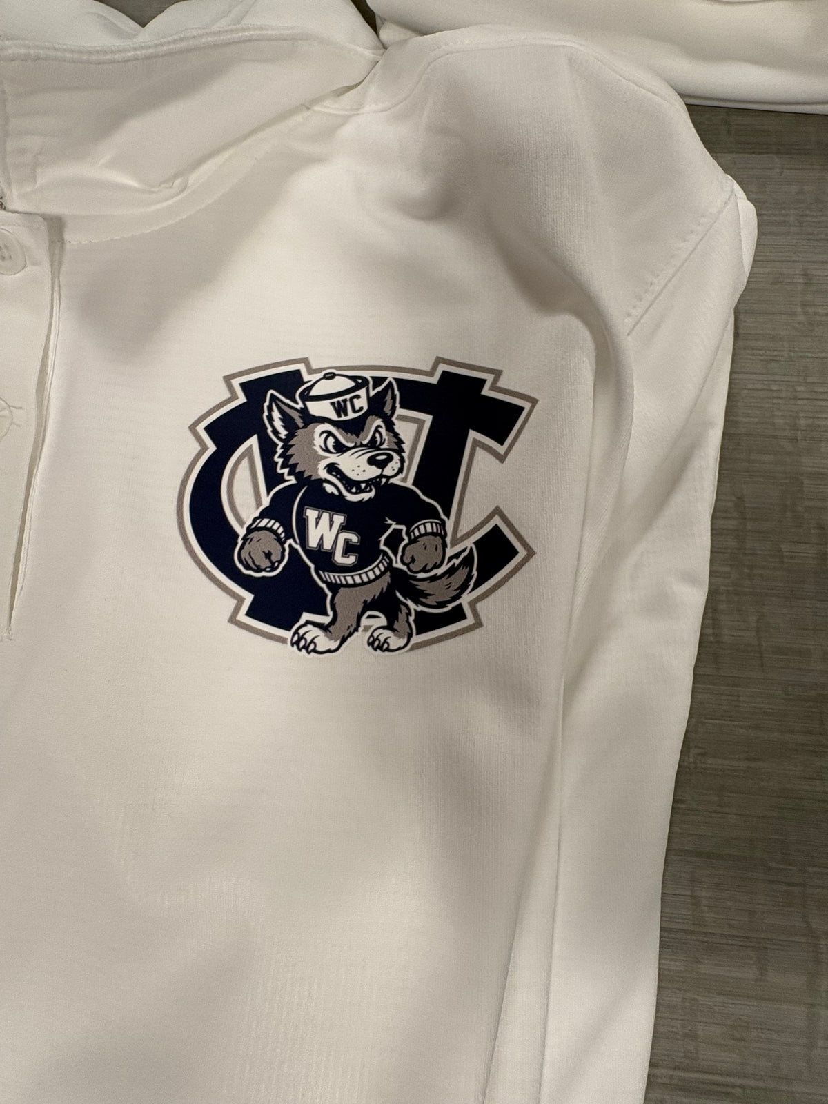 WHITE WOMENS DRY FRANCHISE POLO