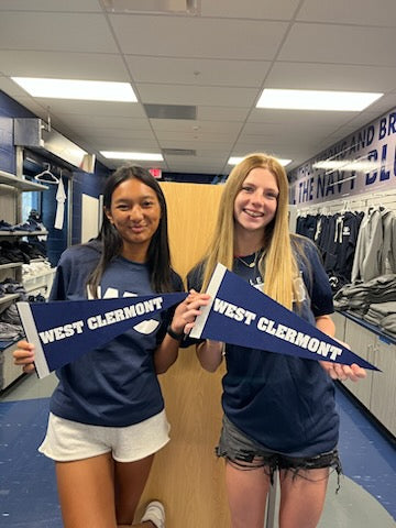 Pennant - West Clermont - Navy