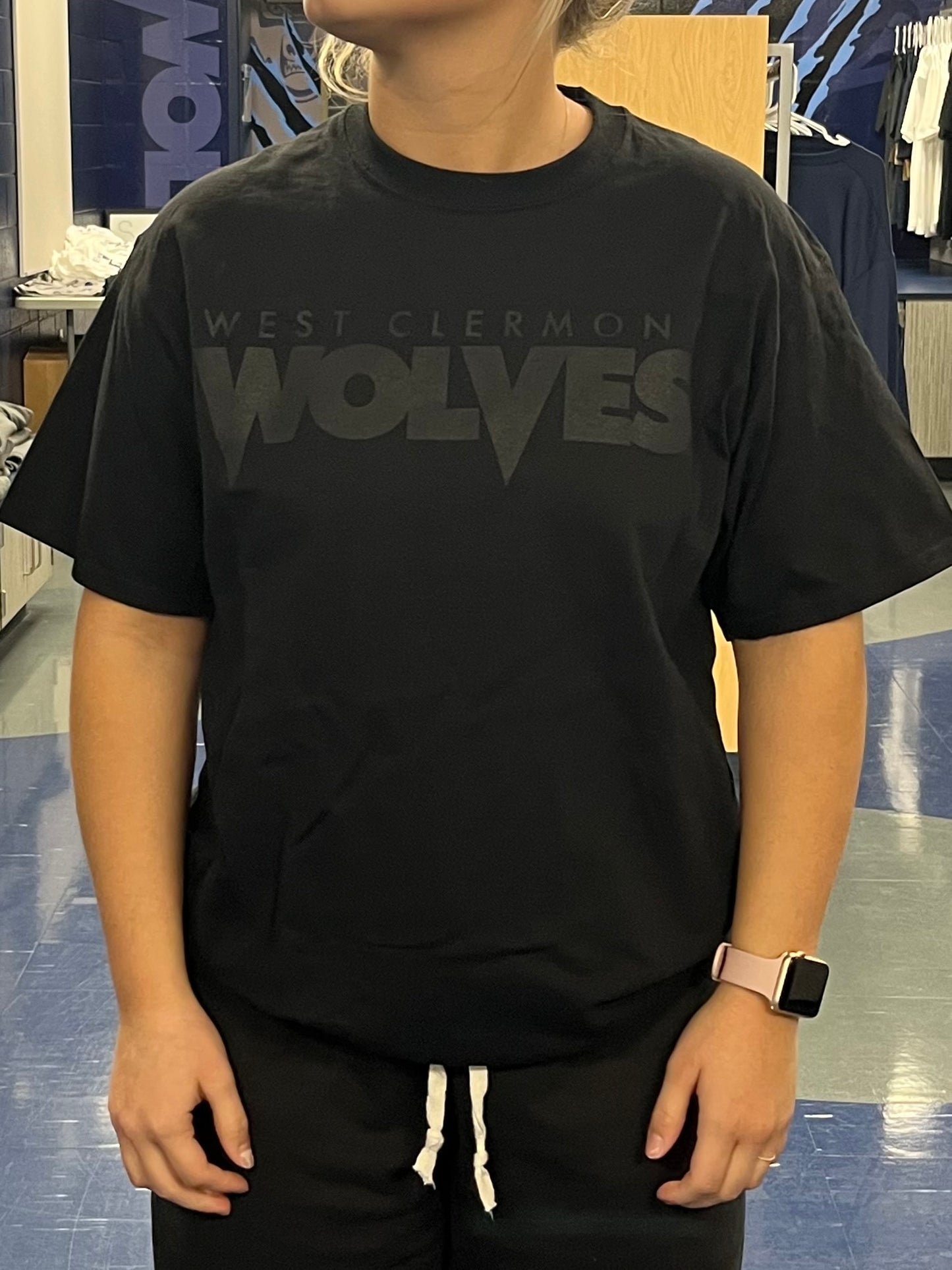 Short Sleeve Black on Black