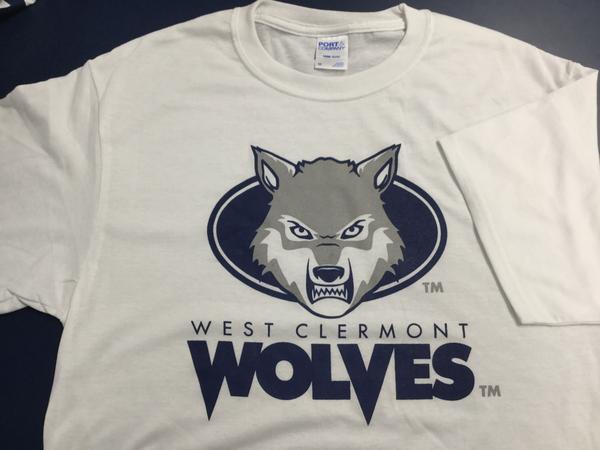 Short Sleeve - Wolf Head - White