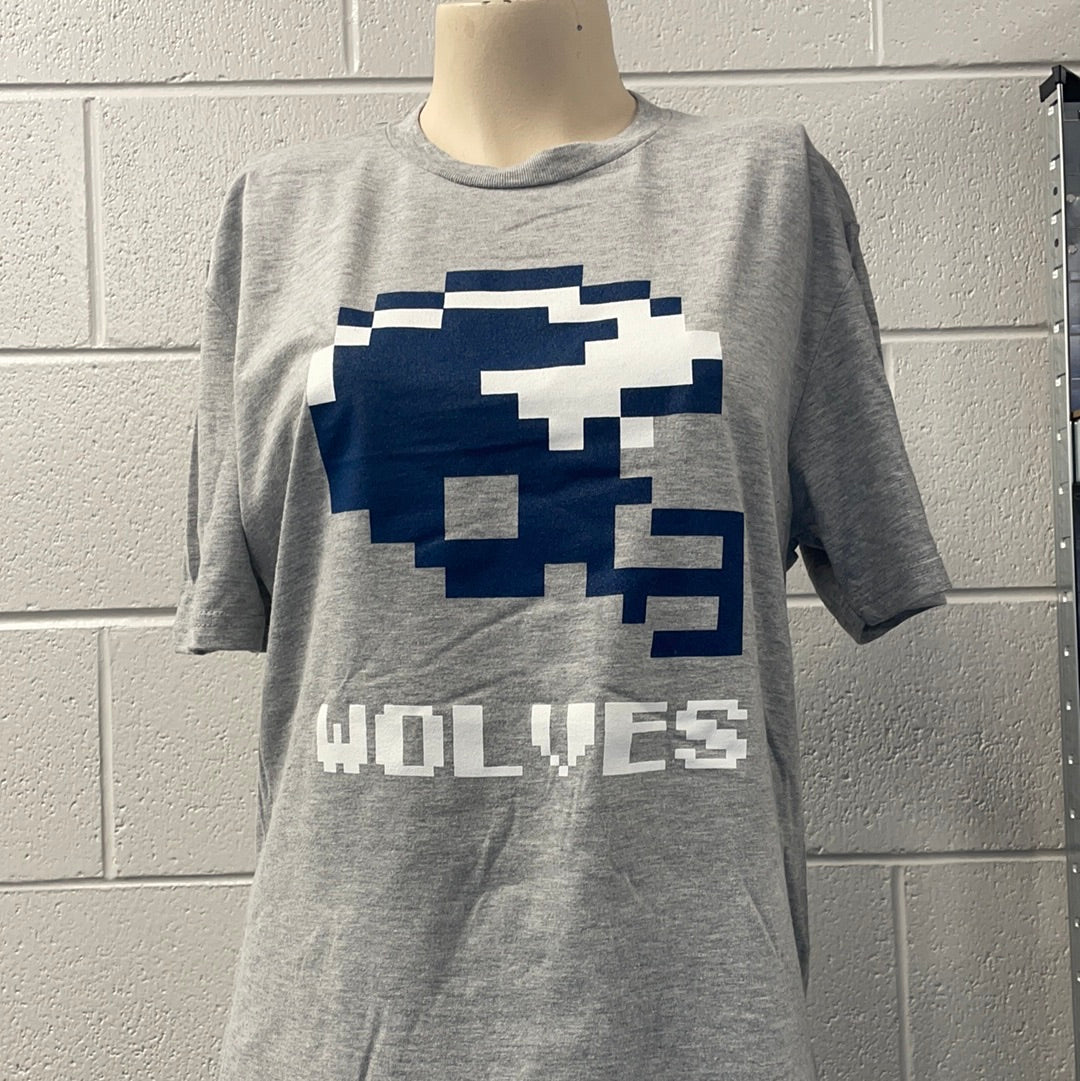 Light Heather Gray Helmet Short Sleeve