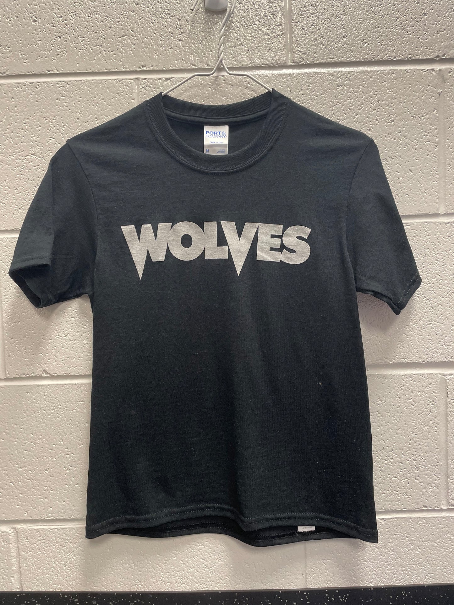 Short Sleeve - Wolves - Black w/ Grey