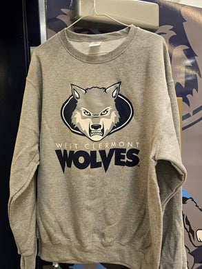 Crew neck - wolf head