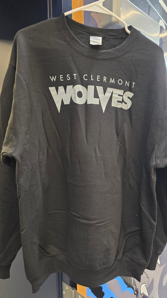 Crewneck - Black Wolves