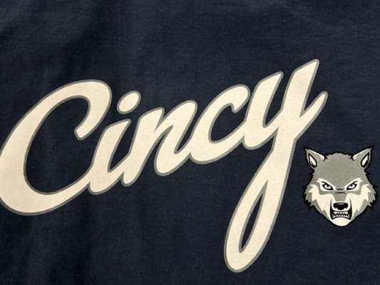 Cincy Hooded Sweatshirt - Navy