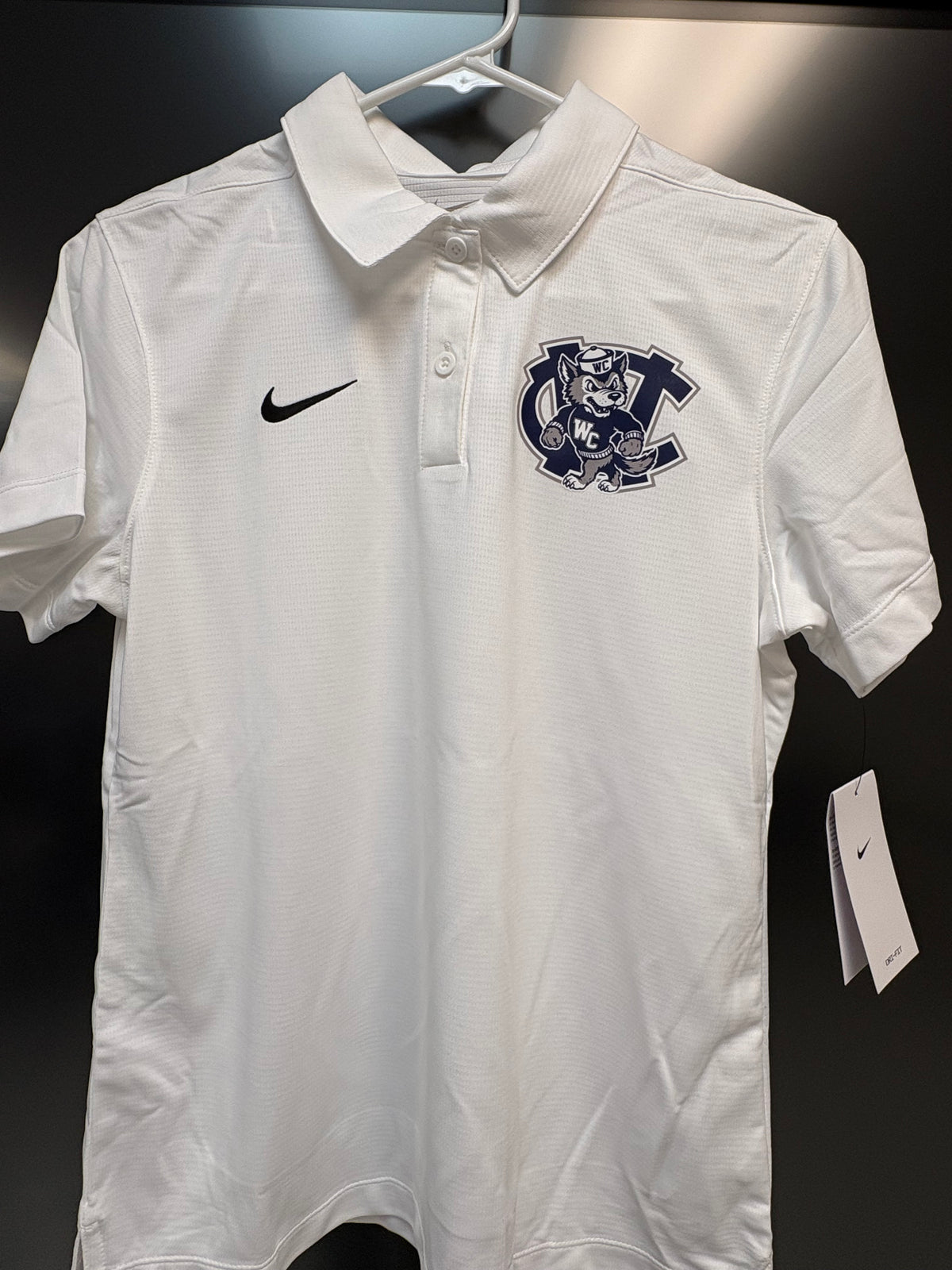 WHITE WOMENS DRY FRANCHISE POLO