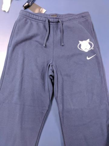 Youth Sweatpants - Nike Wolf Head - Navy