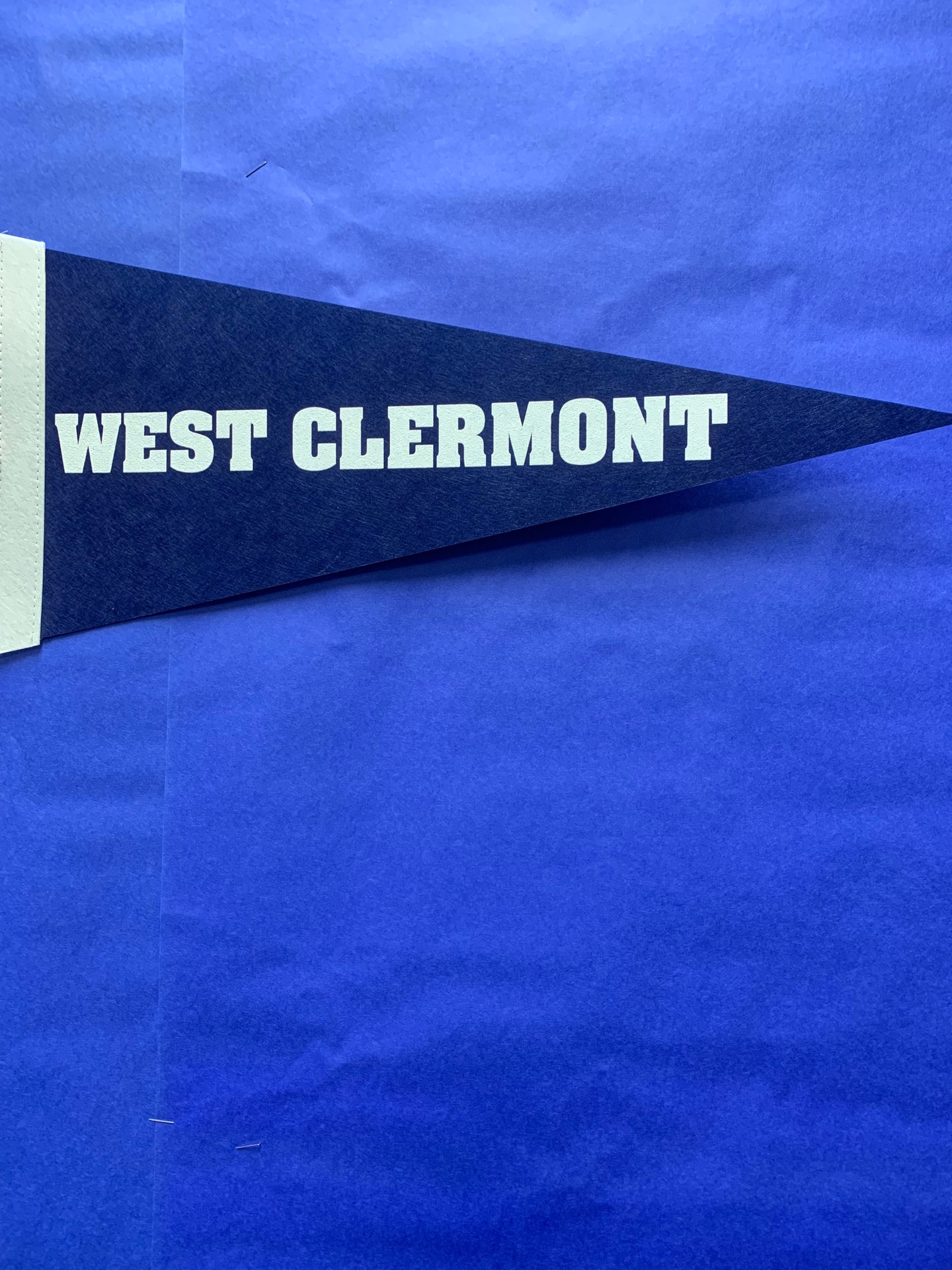 Pennant - West Clermont - Navy