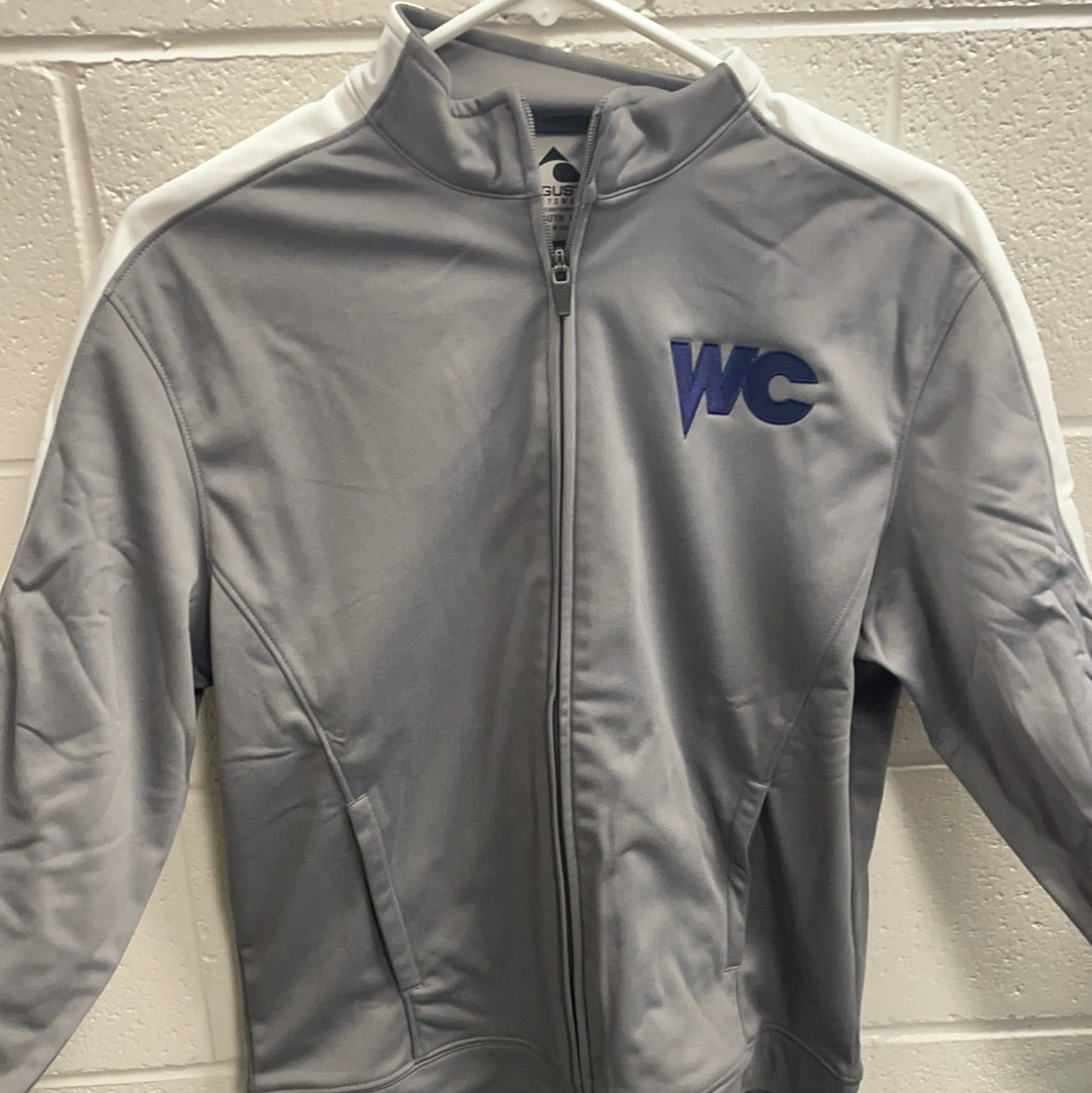 Youth Medalist Jacket - WC - Grey/White