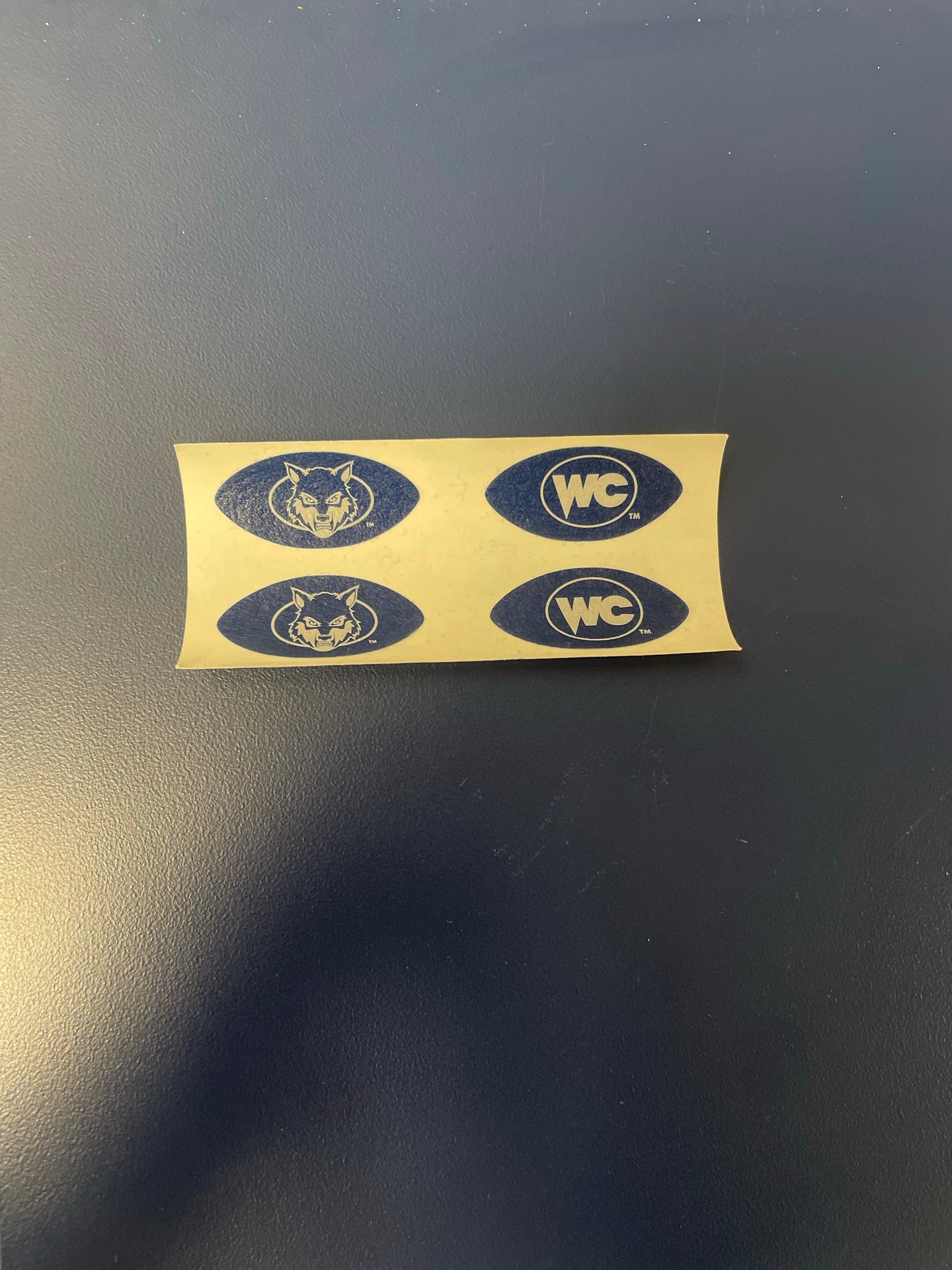 Eye Black Stickers – WCHS Wolves Spirit Shop