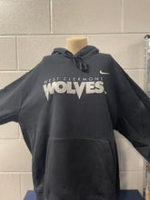 Hooded Sweatshirt - Nike Wolves - Black